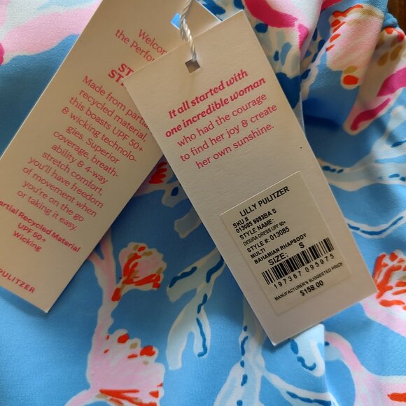 Lilly Pulitzer Bahamian Rhapsody dress with shorts size small - Picture 2 of 3
